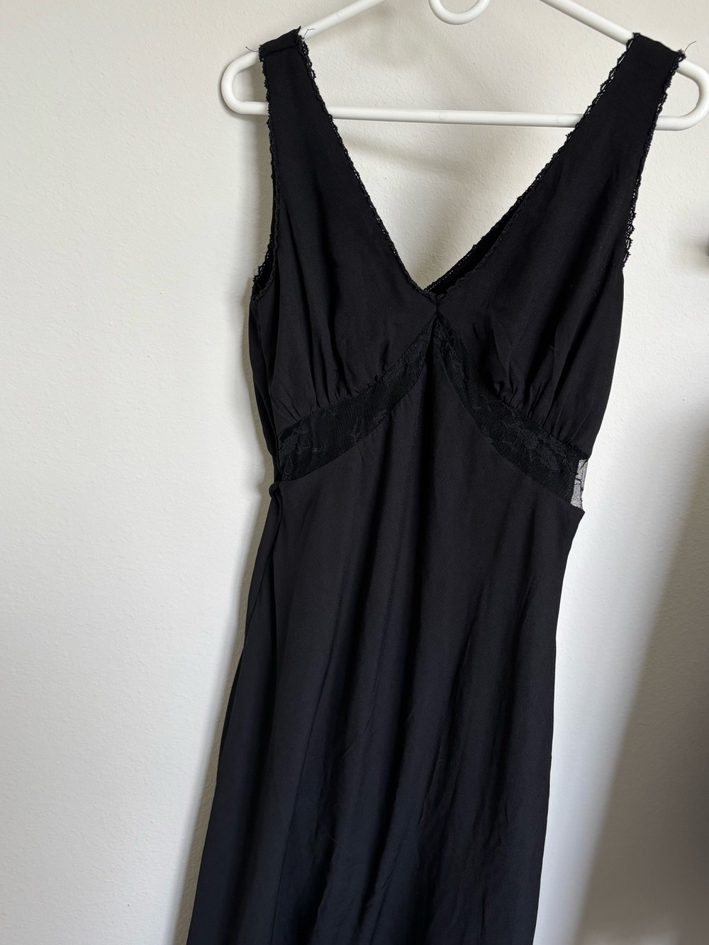 Maxi Dress with Lace Details